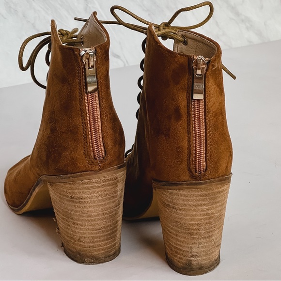 Nordstrom Lace Up Ankle Boots - Picture 7 of 9